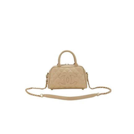 CHANEL Small Vintage Boston Bag